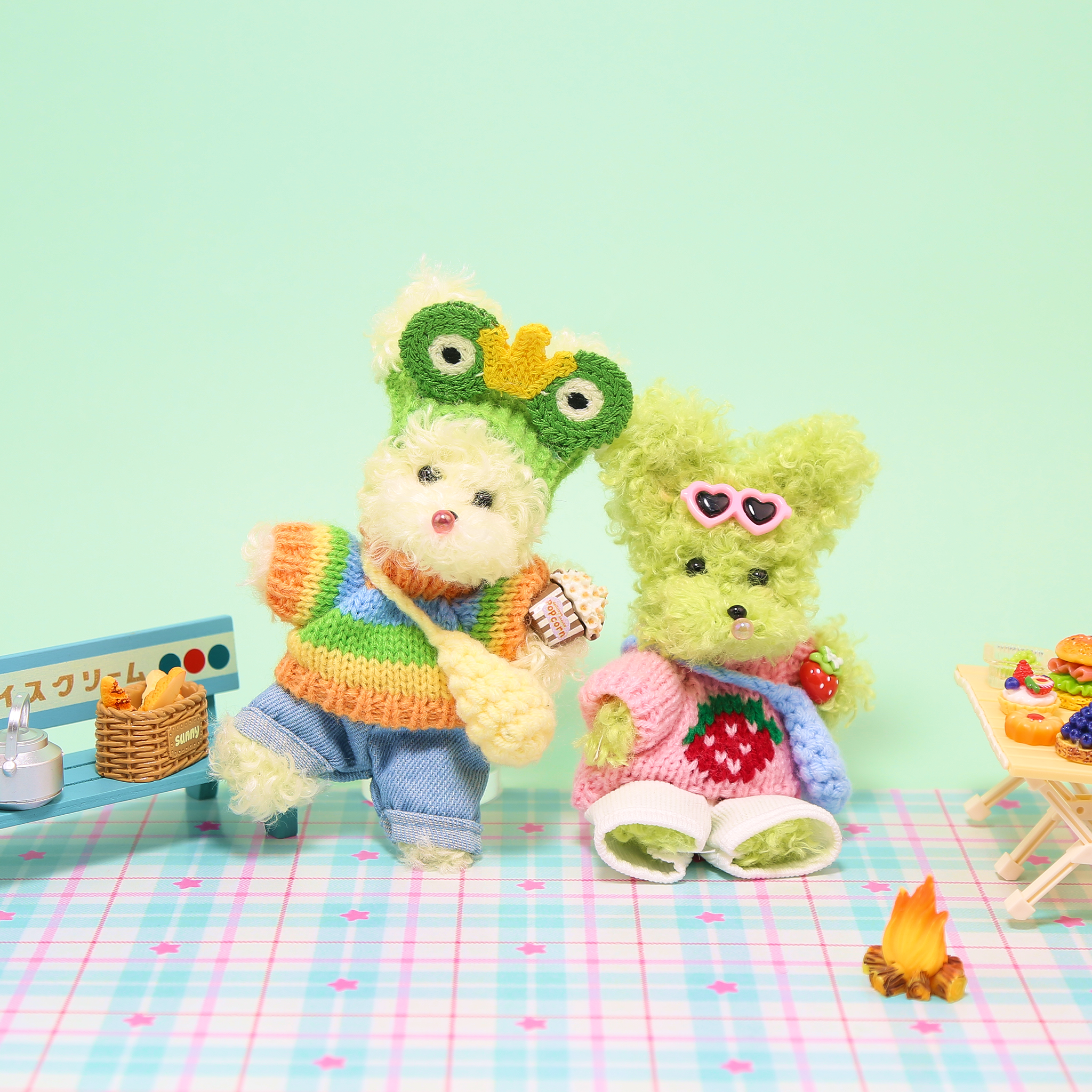 Twistie Curly Trio