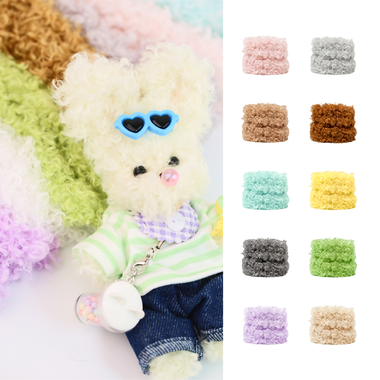 Fingie Twistie Curly Chenille Stems - 2 pcs, Multiple Colors cover